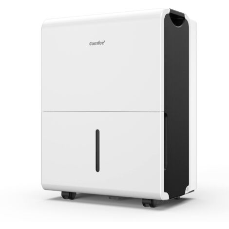 COMFEE' Deumidificatore 50L/giorno,Deumidificatore casa muffa adatto fino a 116㎡/250m³,Tanica da 6L,Ruote Piroettanti,Modalità Asciugatuta,Ridotta Rumorosità,MDDP-50DEN7