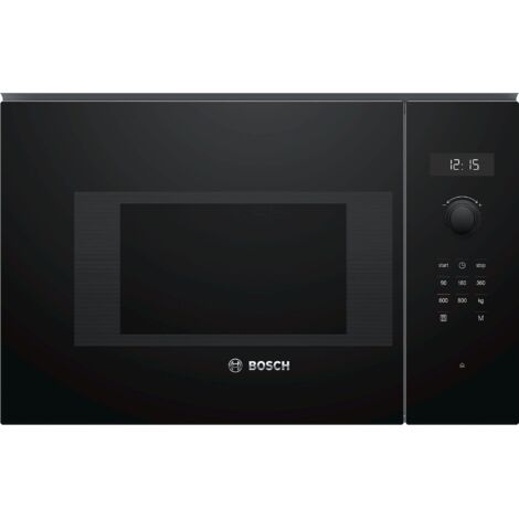 Bosch Serie 6, microonde da incasso, 60 x 38 cm, bianco, BFL524MW0