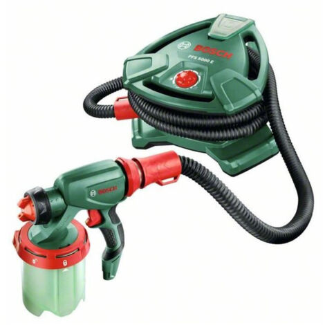 BOSCH Pistola per Verniciatura PFS 5000 E - 1200 W - Portata: 500 ml/min + Mescolatore