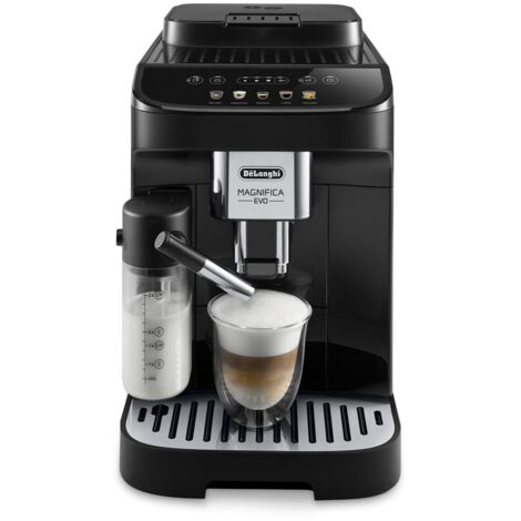 DeLonghi Magnifica Evo, Macchina da caffè espresso con macinacaffè, tecnologia per bevande al latte, ECAM290.61.B, Nero