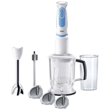Braun MQ 5260 WHBL frullatore a immersione bianco 1000 W