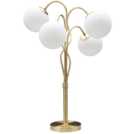 Atmosphera GLAMY lampada da tavolo dorata 53 cm di diametro (1/5)