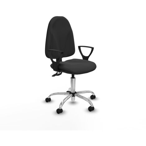 Sedia da Ufficio Piqueras y Crespo BFN05RF Grigio scuro (1/5)