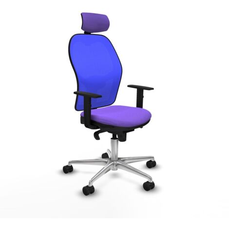Sedia Ufficio con Poggiatesta Piqueras y Crespo 1D086N2 Lilla (1/5)