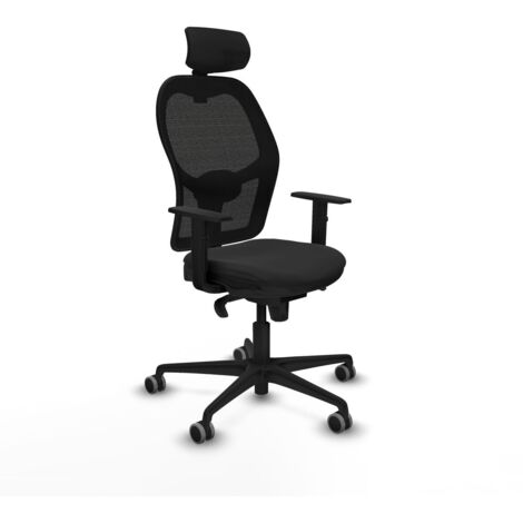 Sedia da Ufficio Piqueras y Crespo 1D036G2 Nero (1/5)