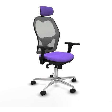 Sedia Ufficio con Poggiatesta Piqueras y Crespo 3D086N2 Lilla (1/5)