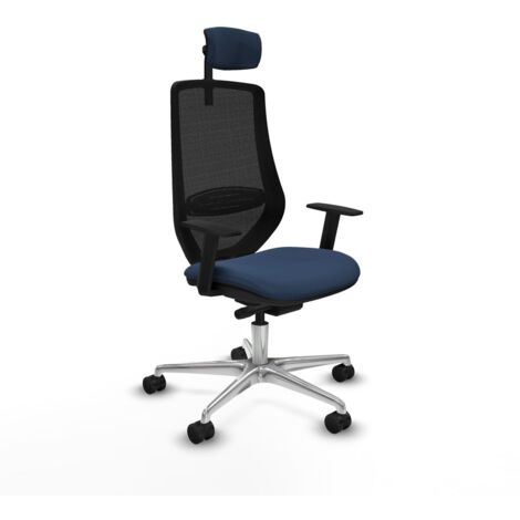 Sedia da Ufficio Piqueras y Crespo D086N2W Blu Marino (1/5)