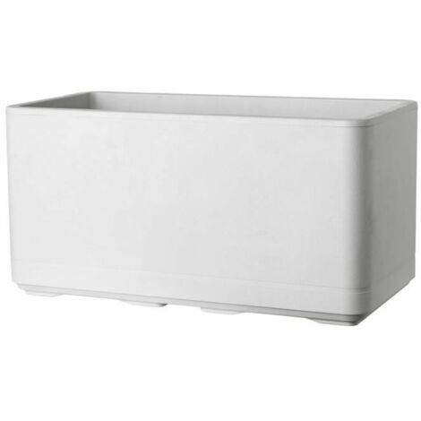 Vaso Autoirrigante Deroma Perla 78 x 38 x 39 cm Plastica Rettangolare Ø 78 cm (1/5)