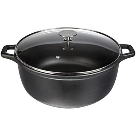 de-buyer Coquelle Choc Extrême Casseruola 28 cm Nera 7 L (1/5)