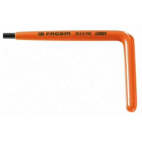 Chiave a brugola FACOM serie VSE - isolata - 5 x 125 mm - 83,5AVSE
