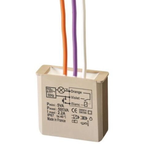 Relè Elettronico Urmet Yokis MTR500E Passo Passo con neutro 5454050 (1/4)