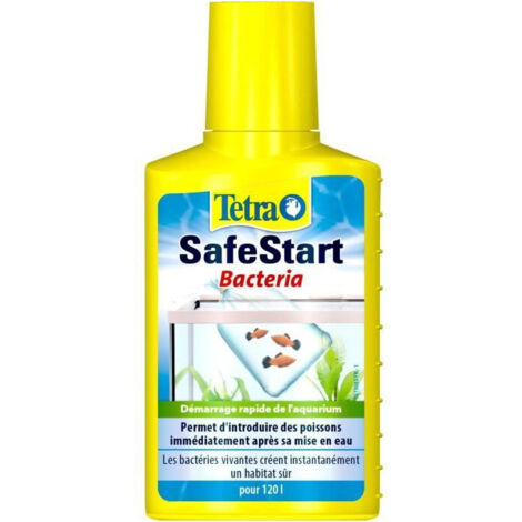 Tetra SafeStart - TETRA - Inoculo batterico per acquario - Permette un'introduzione più rapida dei pesci - 100 ml