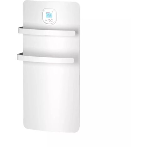 Scaldasalviette - ANURI - Alluminio Rx e soffiante - 1200W - 36,6x74,1x17,4 cm - programmabile - rilevamento finestra - bianco Noirot