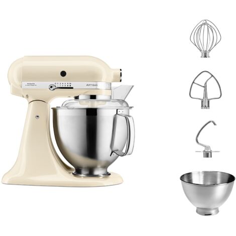 KitchenAid 5KSM185PS Artisan Impastatrice Planetaria 300W 4,8 Litri Crema
