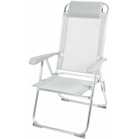 Sedia Pieghevole Aktive Reclinabile Grigio 44 x 55 x 101 cm