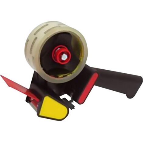 Distributore di nastro adesivo Scotch HE180 grigio rosso 50 mm