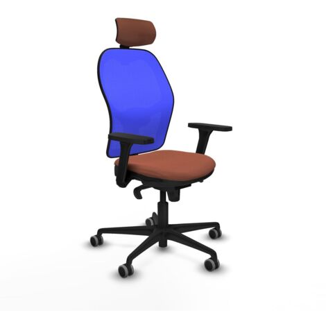 Sedia da Ufficio Piqueras y Crespo 3D036G2 Azzurro Marrone (1/5)