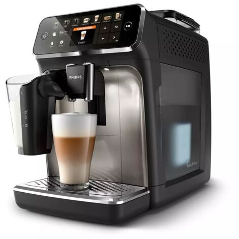 Macchina da Caff� Espresso Superautomatica Philips Serie 5500 EP5547/90 con Macinacaff� Integrato, Design Nero Cromato, 1500 W, 15 Bar, Capacit� 1,8 L