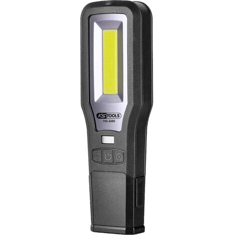 KS Tools 150.4490 Lampada portatile da officina, pieghevole, 550 lumen