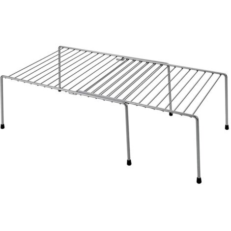 Metaltex Scaffale estensibile argento 33-57 cm (1/4)