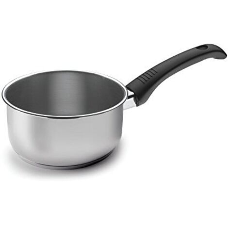 Lacor 85216 Pentola in acciaio inox 16 cm nera (1/2)
