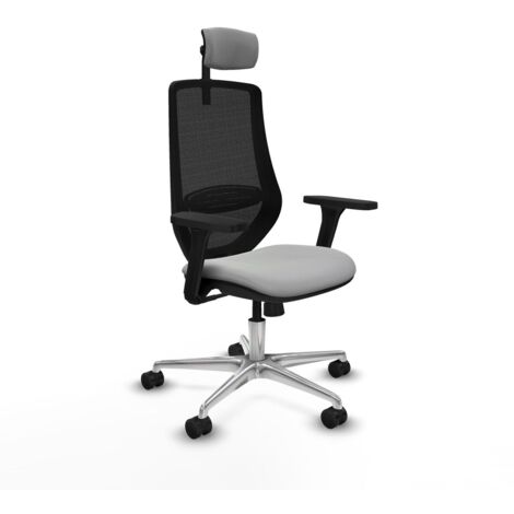 Sedia da Ufficio Piqueras y Crespo D086N2W Grigio chiaro (1/5)