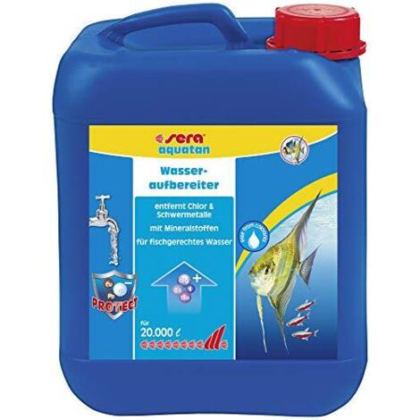 Sera Aquatan - Biocondizionatore per Acqua Dolce e Marina - Formato: 5 L