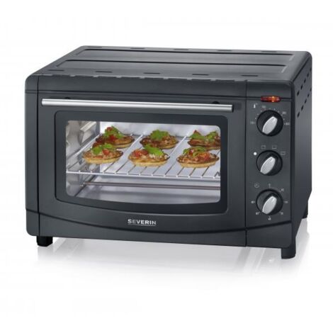 Severin TO 2067 mini forno nero 20 litri 1500 W (1/4)