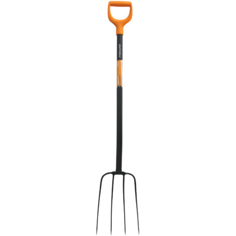 Fiskars Solid forca da giardino in metallo 126 cm