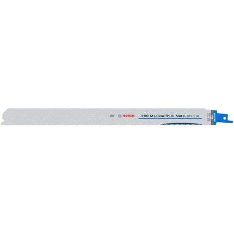 Lama per sega a sciabola in metallo di precisione PRO Medium-Spessa S1237BEF, 1,1x25x300 mm, 5 pezzi