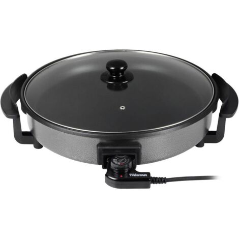 Tristar Padella Elettrica PZ-2964 Nera 40 cm 1500 W