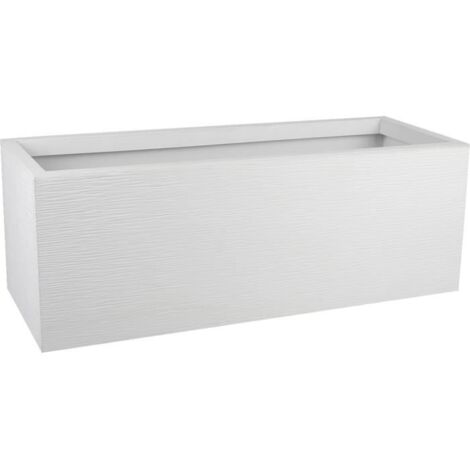 Vaso EDA Graphit Up Rettangolare Bianco 79,5 x 29,5 x 29,5 cm