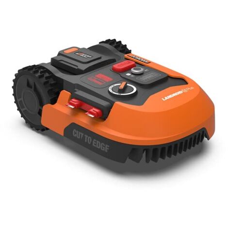 WORX WR167E Robot rasaerba Landroid M700 Plus, Arancione, 700 mq