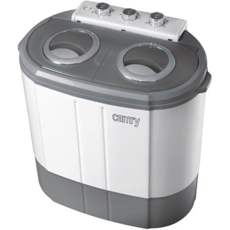 Camry CR 8052 lavatrice compatta grigio bianca 3 kg