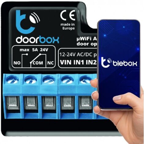 Doorbox BLEBOX - CONTROLLORE DI CANCELLO E PORTE