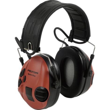 3M Peltor SportTac MT16H210F-478-RD Cuffia antirumore speciale 26 dB 1 pz.
