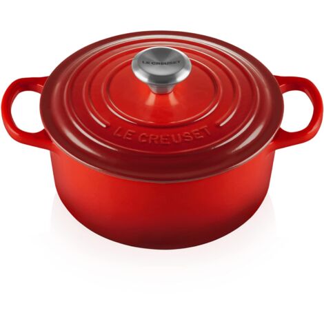 Le Creuset Signature Casseruola Rotonda 20cm Rosso Ciliegia (1/5)