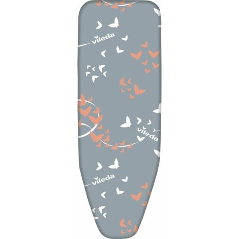 Copriasse da stiro Vileda premium Universale termoriflettente imbottito colore grigio argenTEO
