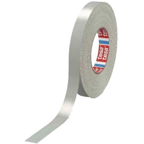 Tesa 4651 Nastro adesivo in tessuto grigio 19 mm x 50 m