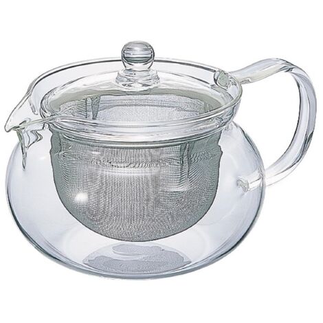 Teiera Hario in Vetro Trasparente 700 ml Design Moderno (1/4)
