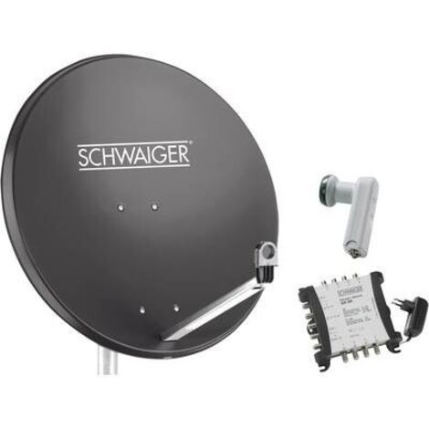 Sistema SAT Schwaiger SPI9961SET6 antracite 80 cm (1/5)