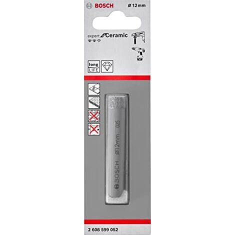 Punta diamante Bosch Expert 12 mm lunghezza 66 mm