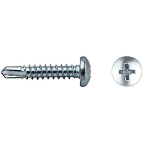 Scatola 500un bit smussato philips din/ref 7504n 4,2x19 zinco