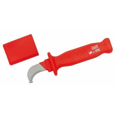 Coltello spelafili nws lama 40 mm rosso 190 mm (1/2)