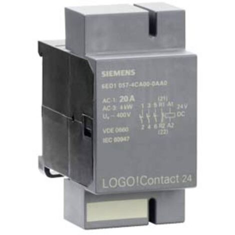 Siemens LOGO Contact 24 6ED1057-4CA00-0AA0 Modulo espansione PLC 24 V/DC