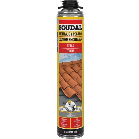 Pistola a spruzzo grigia per schiuma per tetti 750ml soudal
