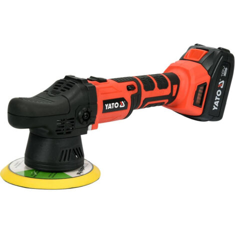 Lucidatrice Toya YT 82300 nero 18 volt batteria Li Ion (1/5)