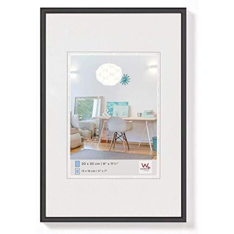 Walther Design New Lifestyle Cornice, Nero, 20x30 cm