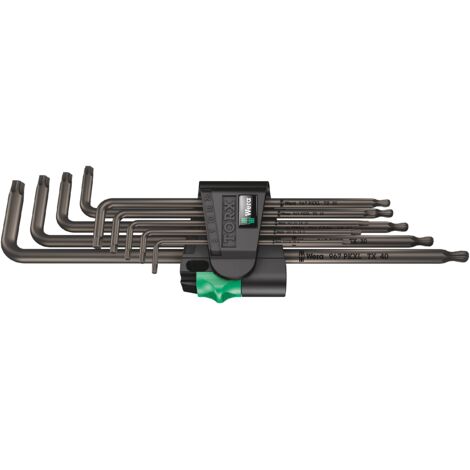 Wera 967/9 TX XL Set di Chiavi a T Nere