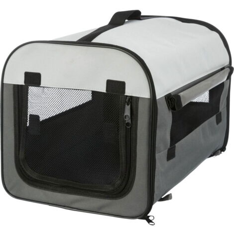 S: 50x50x60cm: Casetta mobile Basic grigio scuro/grigio chiaro
